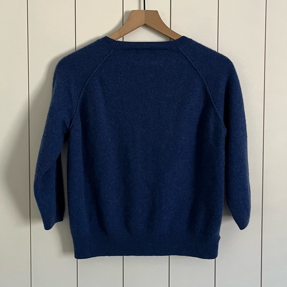 Jumper 1234 Blue Ski Sweater - Picture 3 of 3